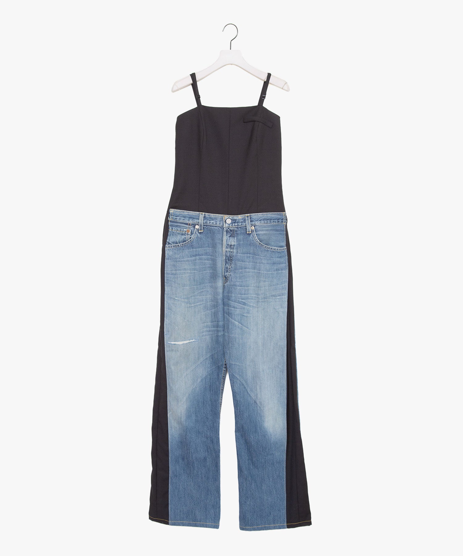 リメイクデニムテーラードジャンプスーツ – EZUMi