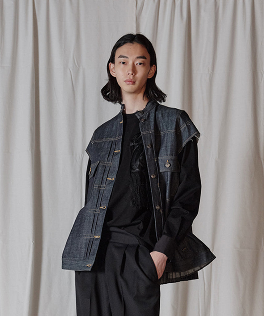 ジャケット・アウター ayumi Jackets Unisex ASA GRAPHIC UJ Short COBALT
